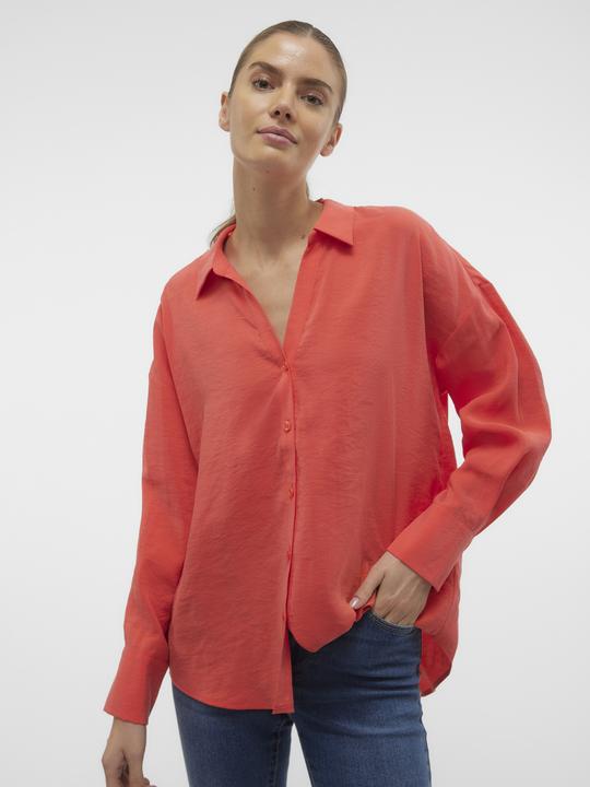 Produktbild Vero Moda Vmqueeny L/S Oversized Shirt Exp Ga Hemd (XS)