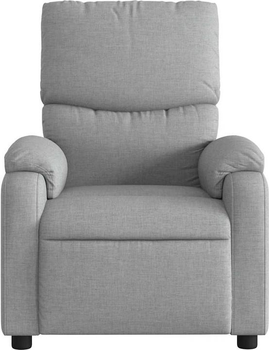 Produktbild VidaXL Massagesessel Hellgrau Stoff,Farbe: Hellgrau,Material: Stoff