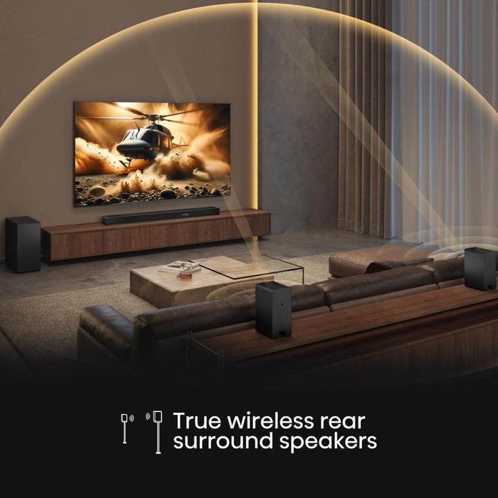 Actual product image Hisense AX5140Q Dolby Atmos Soundbar (600 W, 5.1.4 Channel)