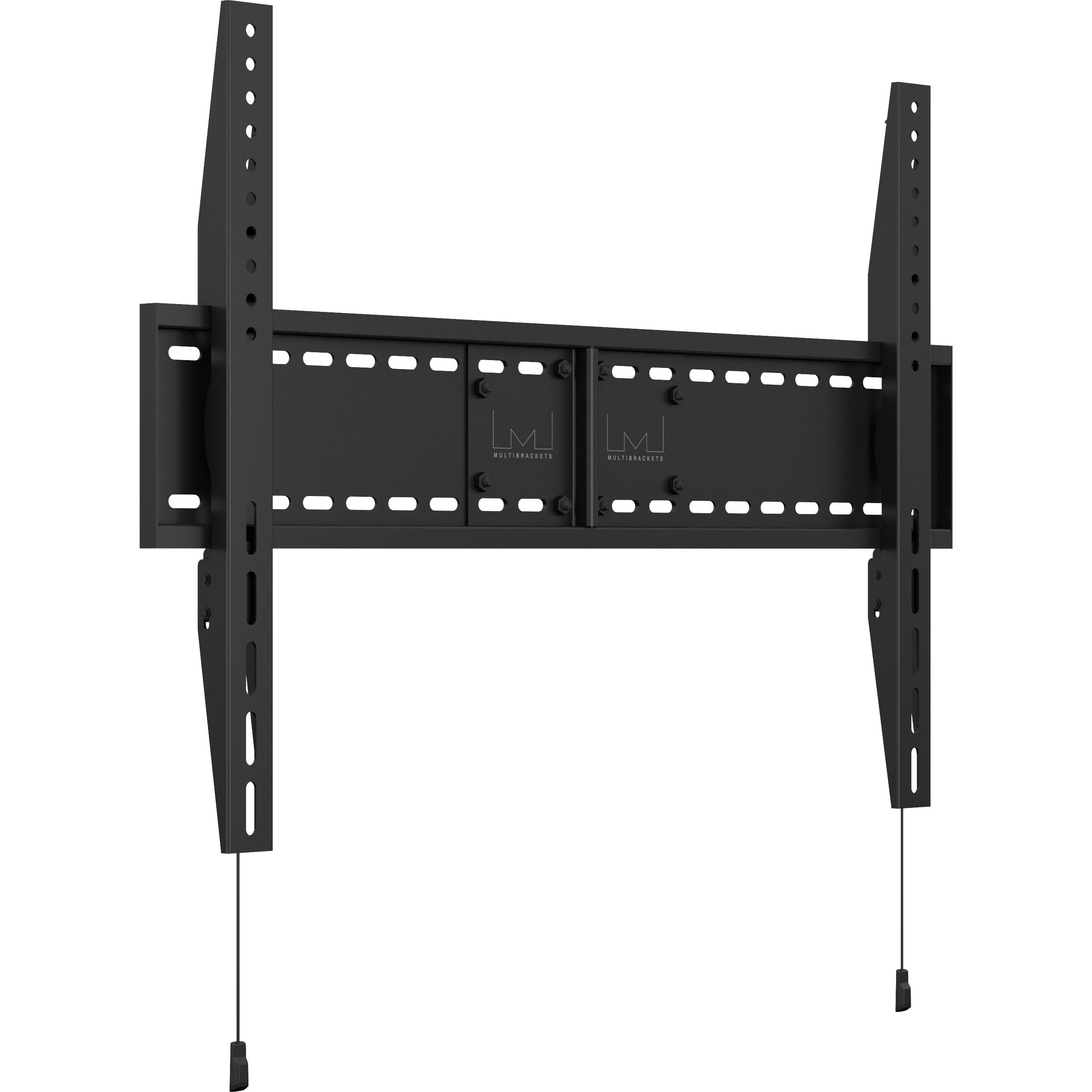 Multibrackets FIX Wallmount XXL (Wand, 110", 125 kg), TV Wandhalterung, Schwarz