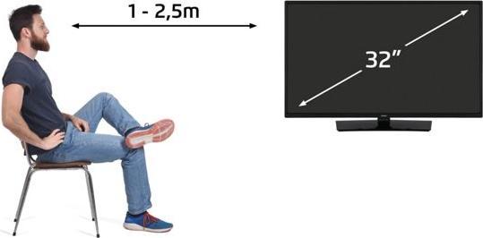 Produktbild Lenco LED-3263BK 32-Zoll Android-Smart-TV (32", LED, HD ready)