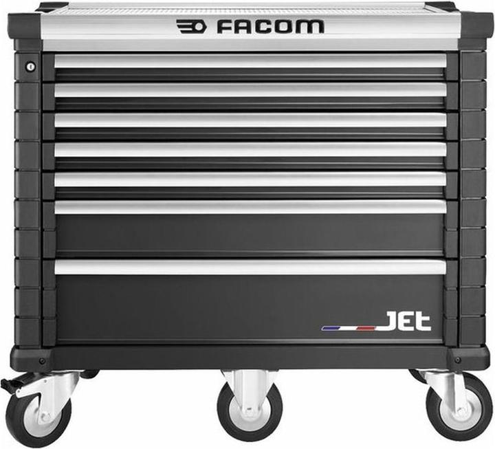 Actual product image Facom JETM5 workshop trolley with 7 drawers Black (7x)