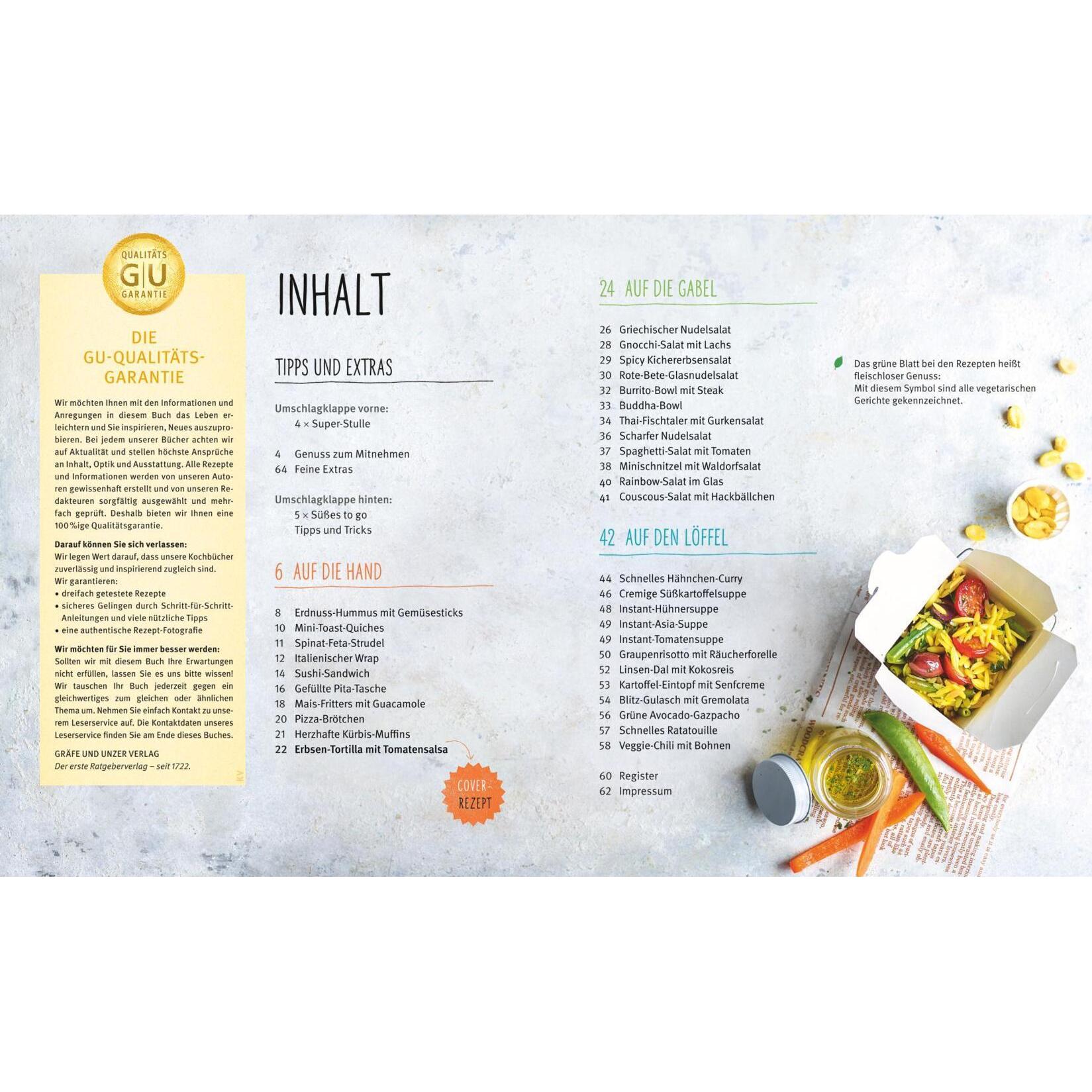 Thumbnail - Lunch to go, Ratgeber von Inga Pfannebecker