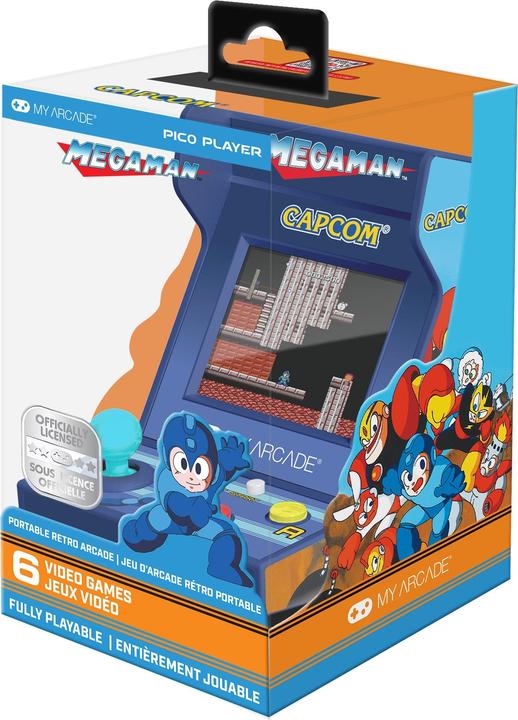 Image du produit MyArcade My Arcade Mega Man Pico Player Portable Retro Arcade (6 JEUX EN 1)