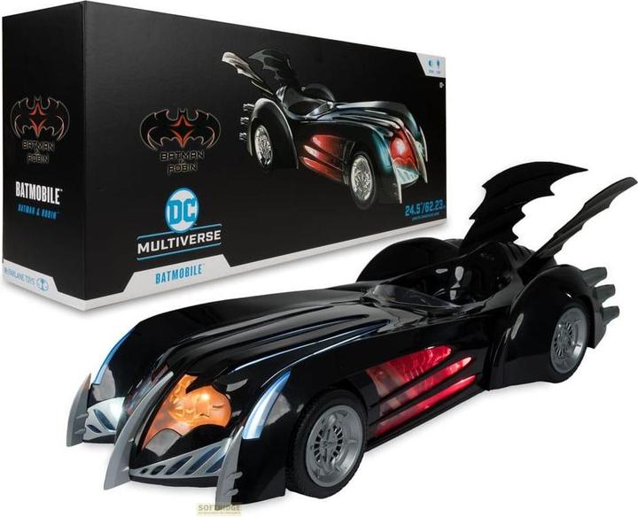 Immagine prodotto McFarlane Batman & Robin DC Multiverse veicolo Batmobile 63 cm