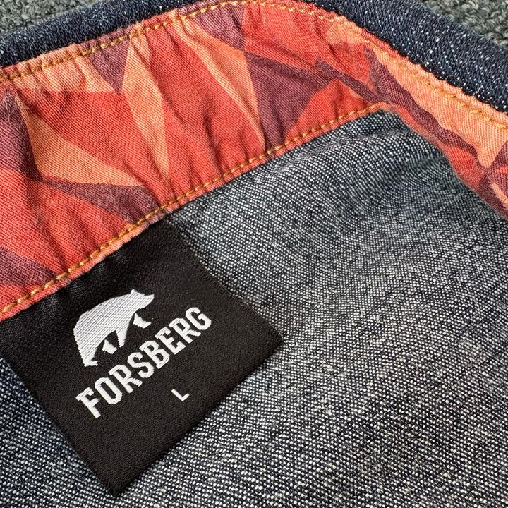 Immagine prodotto Forsberg Camicia in denim con finiture colorate (S)