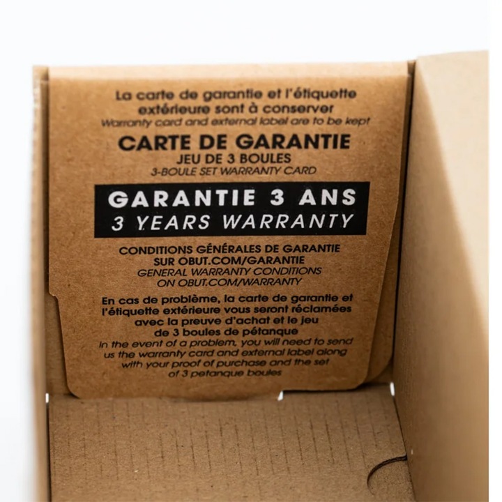 Image du produit Obut Boules de pétanque de compétition R CX (75 mm)