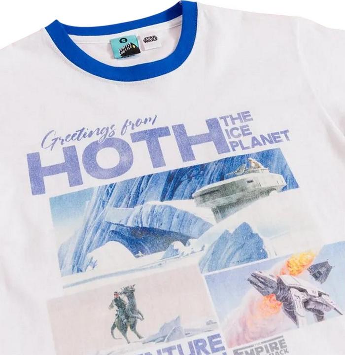Produktbild Star Wars Greetings From Hoth TShirt RingerStil (3XL)