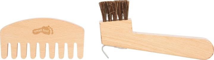 Actual product image small foot Pferdepflegeset mit Tasche rot