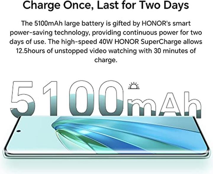 Actual product image Honor Magic5 Lite (256 GB, Silver, 6.67", Dual SIM, 5G)