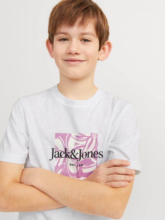 Produktbild Jack & Jones Jorlafayette Branding Tee Ss Crew Jnr (176)