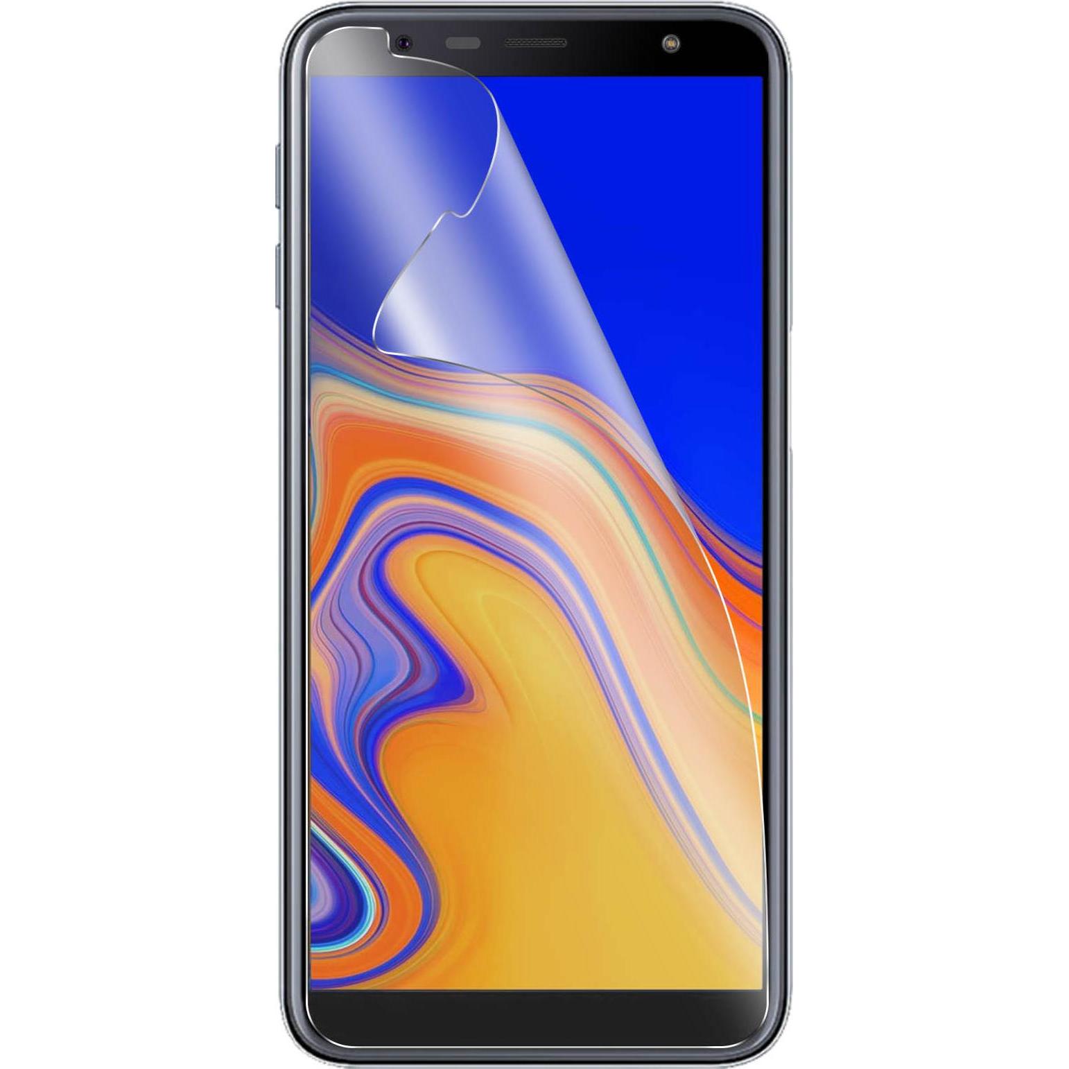 Avizar Flexible Displayschutzfolie (1 Stück, Samsung Galaxy J4 Prime), Smartphone Schutzfolie, Transparent