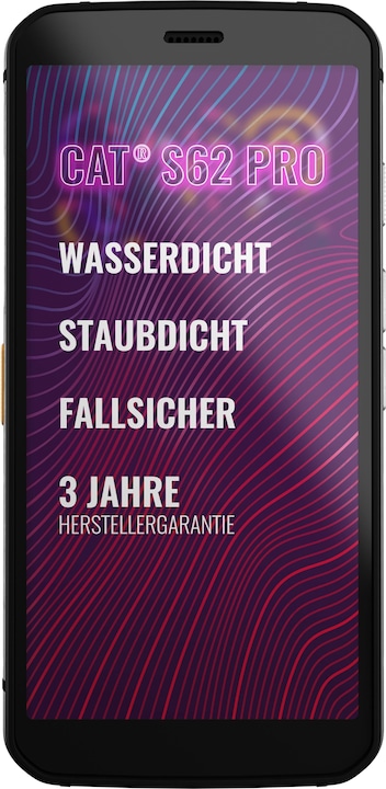 Productafbeelding Cat S62 Pro Versie 2022 (128 GB, Black, 5.70", Dubbele SIM, 12 Mpx, 4G)