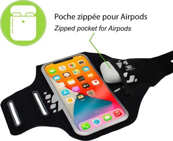 Image du produit Wantalis Phone Lycra Armband Black
