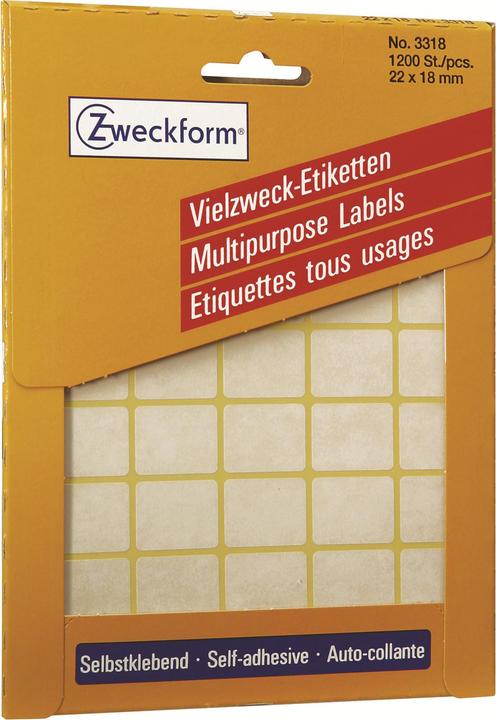 Actual product image Avery Mini organisation labels