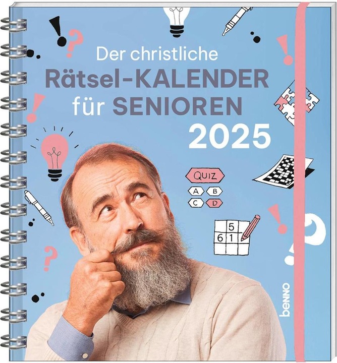 Produktbild Der christl.Rätsel-Kalender für Sen.202 (22 x 22 cm, Harter Einband, Deutsch)