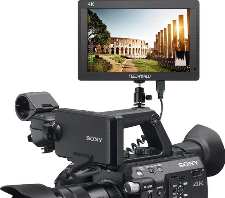 Image du produit Feelworld FH7 Moniteur FHD 7 pouces HDMI 4K (7", 4K)