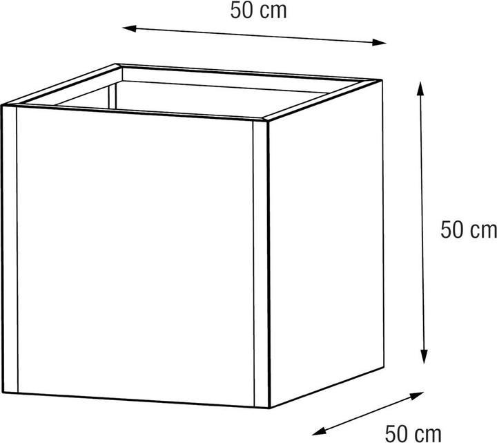 Produktbild Herstera Planter Cube (50 x 50 x 50 cm)