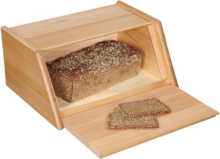 Actual product image Zassenhaus Bread Bin MONTANA Beech 40 x 30 cm
