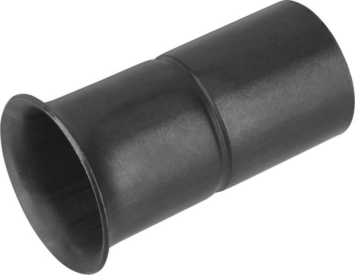 Fränkische Rohrwerke Stahlrohr-SteckendtÃ¼lle SES-E, Ã˜ mm - Zoll 16 mm, brÃ¼niert, schwarz