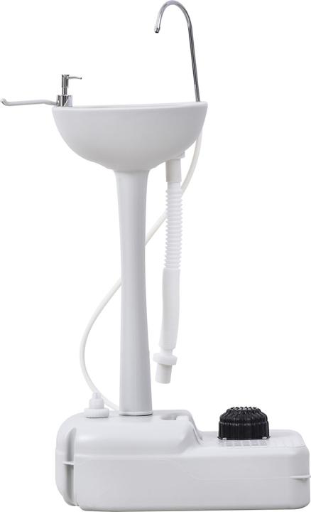 Outsunny Camping lavabo avec réservoir d'eaux usées