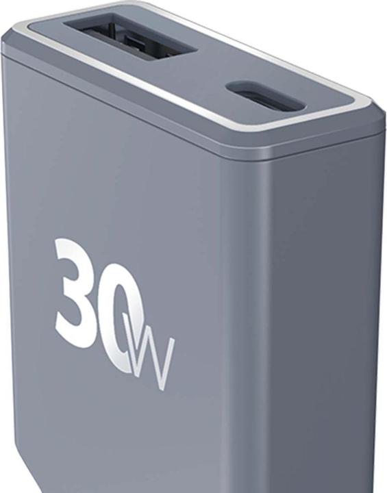 Actual product image Force Power Ladegerät USB-C/A 30W GaN Schnell (30 W, 1 portion)