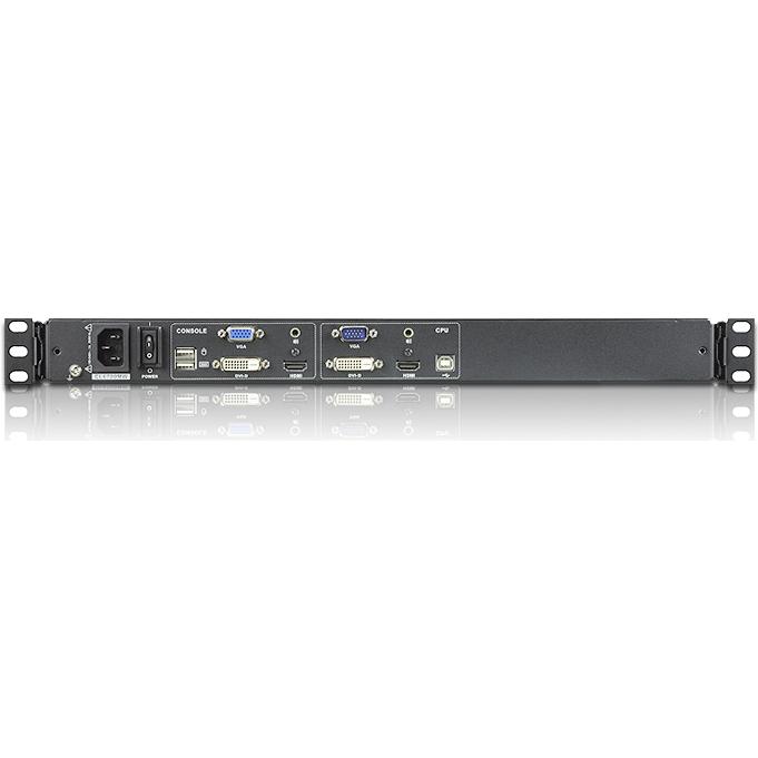 Thumbnail - Aten CL6700MW 1U Schwarz Tastatur/Video/Maus (KVM)-Switch, KVM Switch, Schwarz