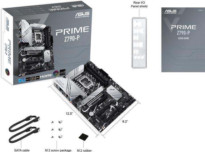 Image du produit ASUS Prime Z790-P (LGA 1700, Intel Z790, ATX)