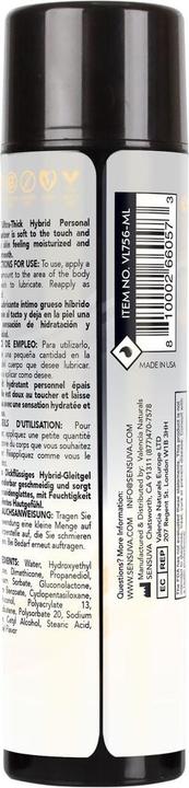 Produktbild Sensuva Ultra-Thick Hybrid Personal Moisturizer UnscentedÂ 150 ml (150 ml)