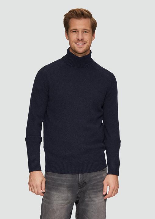 Actual product image s.Oliver Strickpullover Rollkragenpullover aus reiner Wolle (L)