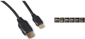 Produktbild Shiverpeaks BASIC-S HDMI Kabel, A-Stecker (1 m, HDMI)