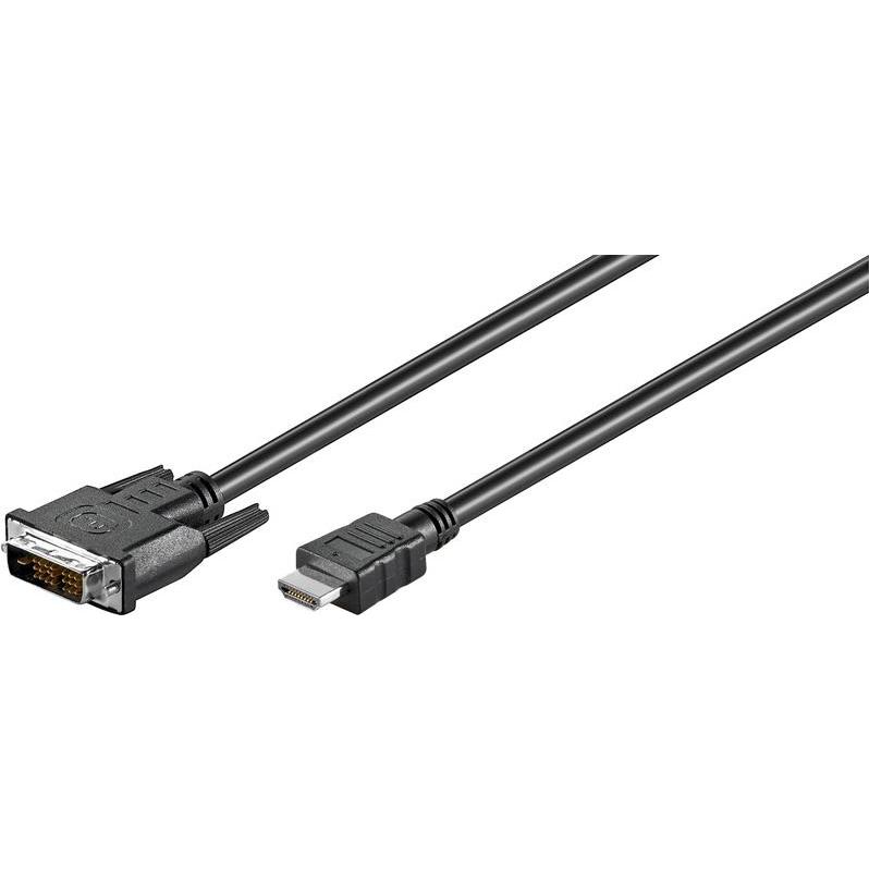 Goobay DVI — HDMI (Typ A) (3 m, DVI, HDMI), Video Kabel