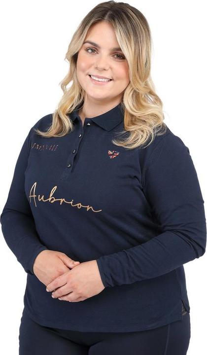 Immagine prodotto Aubrion Team Maglietta Polo Manica Lunga Donna (XXL)