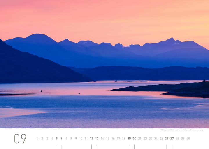 Produktbild Schottland Exklusivkalender 2026 (70 x 50 cm)