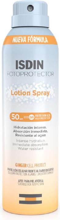 Isdin Sunscreen Lotion Spray SPF50 250ml (Sun spray, SPF 50, 250 ml)