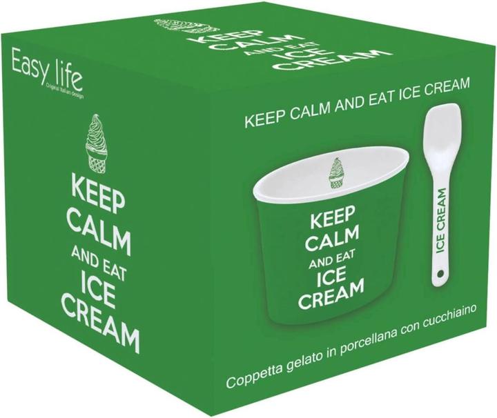 Produktbild Easy Eisbecher KEEP CALM (8.50 cm, 1x)