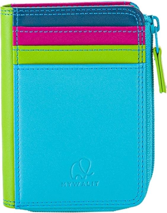 Actual product image Mywalit Pasjeshouder / Kaarthouder Dames - Leer - - Blauw