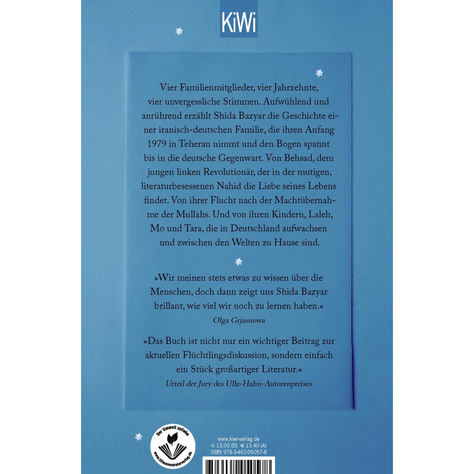 Thumbnail - Nachts ist es leise in Teheran, Belletristik von Shida Bazyar