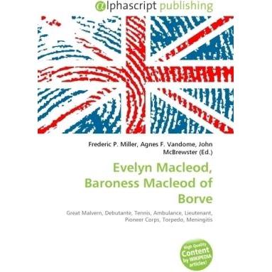 Evelyn Macleod, Baroness Macleod of Borve, Fachbücher