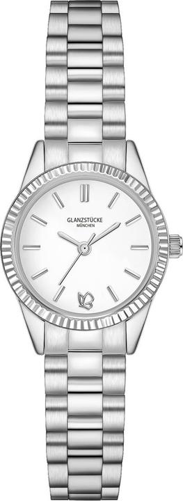 Actual product image Glanzstücke München Damen Quarzuhr silber Edelstahl silber - 38008 (25 mm)