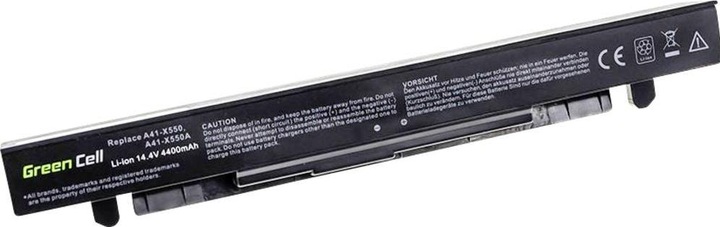 Produktbild GreenCell AS68 - Akku - ASUS - A450 A550 R510 R510CA X550 X550CA X550CC X550VC (4 Zellen, 4400 mAh)