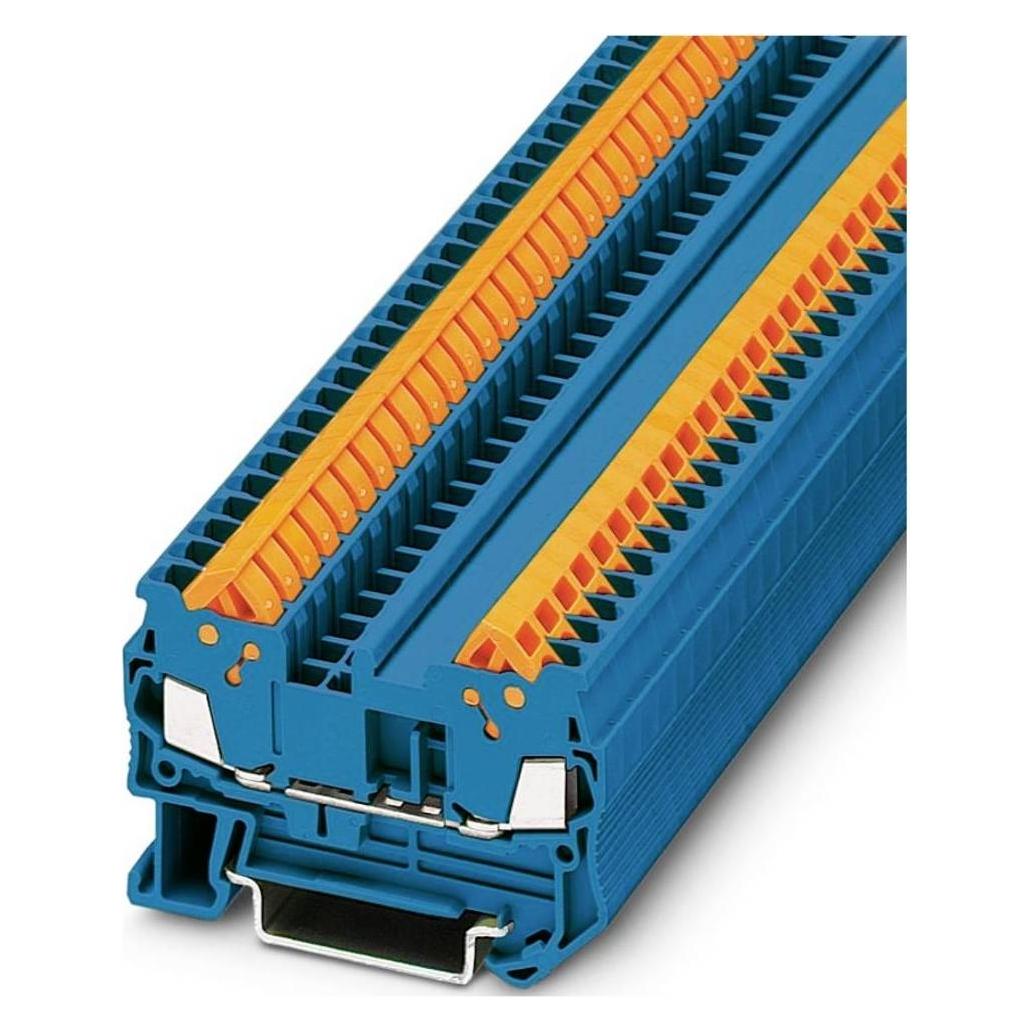 Phoenix Contact Blu Attraverso Il Terminale, Accessori Di Elettronica + Alloggiamento,