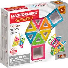 Actual product image Magformers XL Neon 30 Set