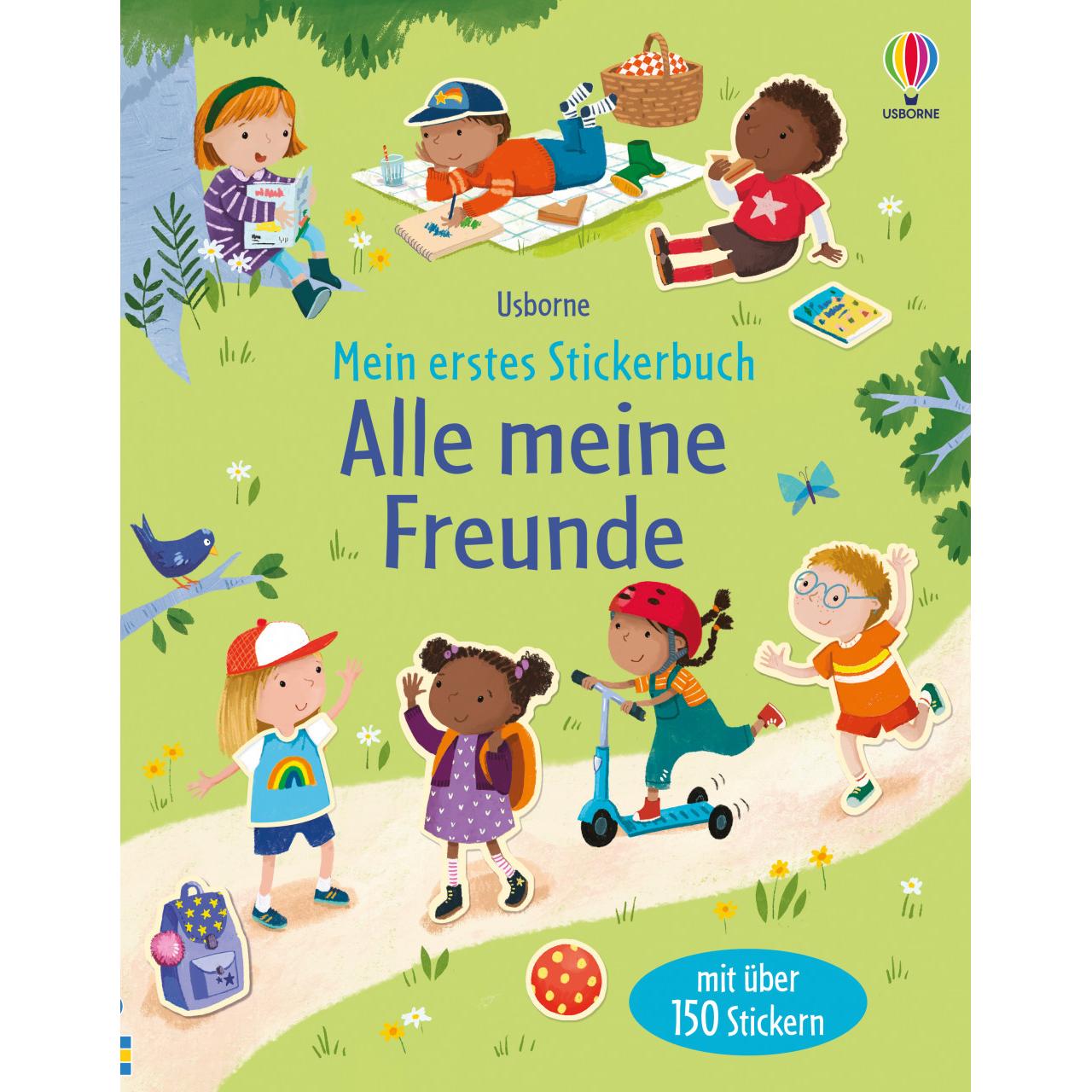 Usborne Publishing, Sticker, Mein erstes Stickerbuch: Alle meine Freunde