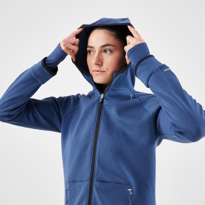 Produktbild Kiprun Laufjacke Damen warm - Run 500 Warm blau (S)
