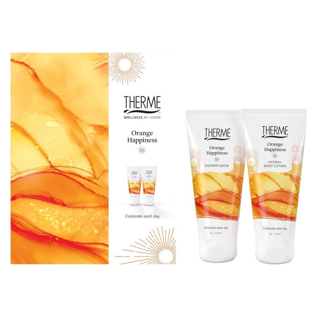 Therme, Schoonheidsgeschenkset, Orange Happiness Gift Set (Lichaamsverzorgingsset)
