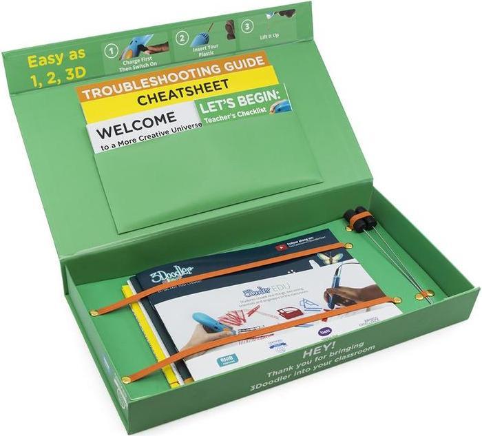 Actual product image 3Doodler MINT school set Start Learning 3D printer pen 3 mm