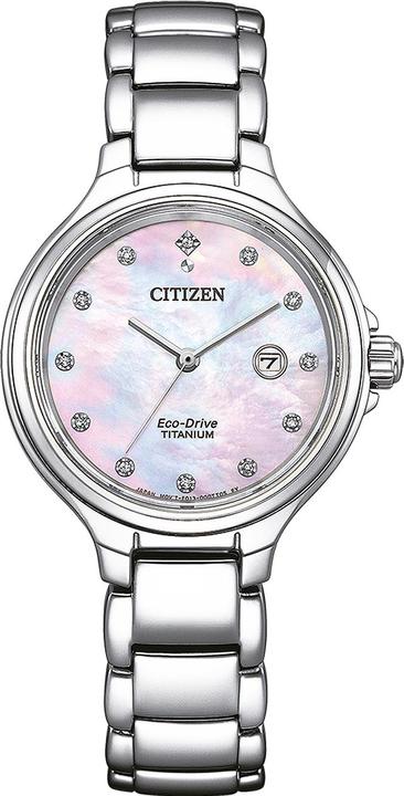 Produktbild Citizen Lady Eco-Drive Super Titanium EW2680-84Y (Analoguhr, 31 mm)