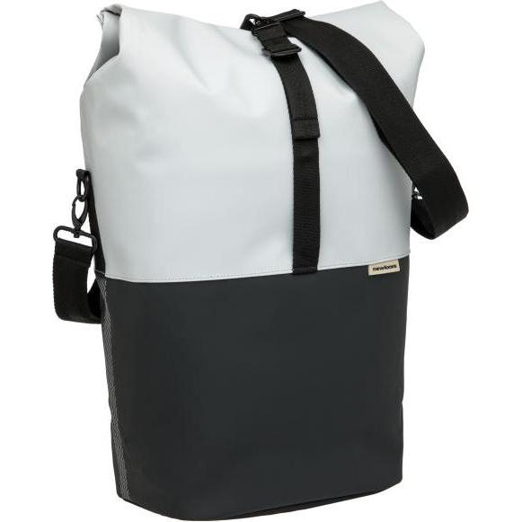 New Looxs, Handtasche, Tasche Nyborg Single light grey black, Grau