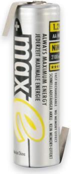 Produktbild Ansmann maxE with Z-tags (1 Stk., AA, 1900 mAh, Akku)